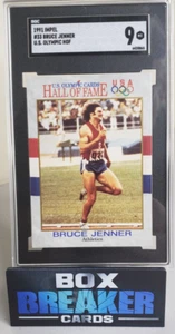 1991 IMPEL USA OLYMPIC BRUCE JENNER HALL OF FAME #33 GRADED SGC 9 MINT - Bild 1 von 2