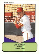 1990 ProCards AAA #206 Jim Olander