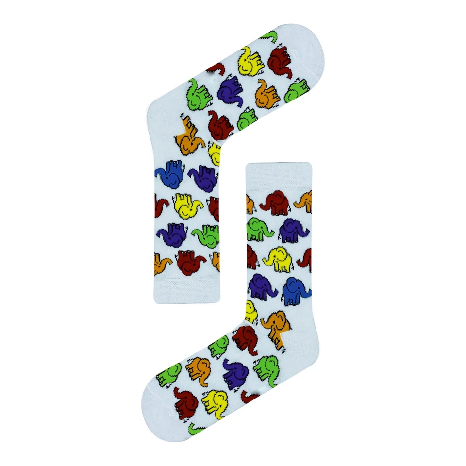 Calcetines de Elefante Colores/Calcetines de Regalo/Calcetines de Novedad/Calcetines de Animales/Calcetines Lindos Foto 1 de 1