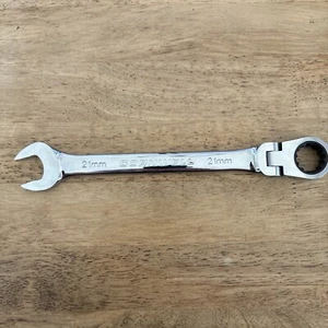 Cornwell 21mm Combination Ratchet Flex Wrench Spline Drive CRW21MFB Near Mint - Picture 1 of 12
