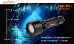 Orca D500V+ Luce LED Subacquea Super Luminosa Film Day Lite Durevole Aiuminum - Foto 1 di 9