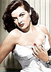 Jane Russell Unique Graphic Art Illustration Print 01 - Picture 1 of 2