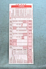 Amtrak - Capitols - Timetable Card - Revised Winter 1998