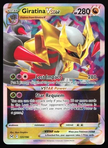 Giratina VSTAR 131/196 Lost Origin Holo Rare Near Mint Pokemon Card - Picture 1 of 2