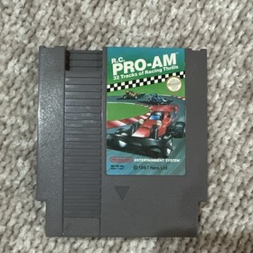 Rare Ltd. R.C. Pro-Am Nintendo NES NTSC-U/C Racing Game Cartridge