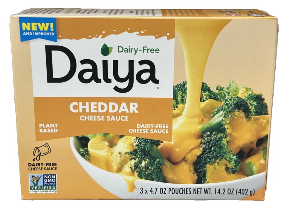 Salsa de queso cheddar sin lácteos Daiya 14,2 oz Foto 1 de 1