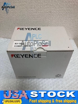 KEYENCE KV-7500 KV7500 可编程控制器 颜色 黑色 全新 — 第 1/4 张图片