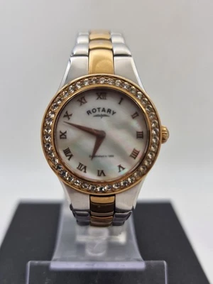 Rotary Ladies Gold-plated Quartz Watch with Mother Of Pearl Dial.       (B) - image 1 of 4