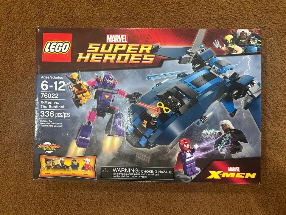 LEGO Marvel: X-Men Vs. the Sentinel (76022) Damage Box, Retired Set - Image 1 of 4