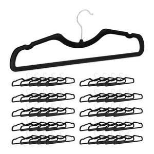 Kleiderbügel Bügel Samtkleiderbügel Samtbügel Hemdbügel Shirtbügel Samt 50 Stück - Bild 1 von 14