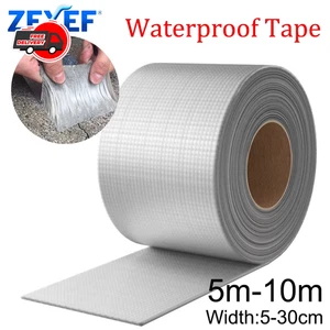 Wasserdicht Aluminiumfolie Butylband Hochtemperatur Dach Wand Rohr Kanal Riss Reparatur - Bild 1 von 20