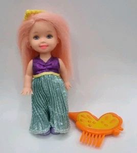 Mattel Vintage Barbie- Mermaid Fun Kelly Doll Original Outfit & Comb - Picture 1 of 4