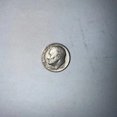 1969 Roosevelt dime w/ no mint mark in good condition - Image 1 of 2