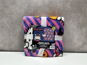 Hello Kitty Halloween hellrosa super Plüschdecke 45" x 55" Sanrio - Bild 1 von 3