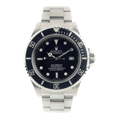 Rolex Sea-Dweller Stainless Steel Black Dial 40mm Automatic Mens Watch 16600 - Image 1 of 4