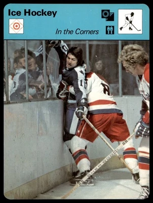 1977 Sportscaster бейсбол #46-14 в углах - хоккей NM/MT - Изображение 1 из 2