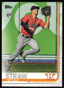 2019 Topps #629 Myles Straw Rookie   - FREE SHIPPING - Picture 1 of 2