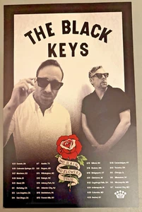 Black Keys : 2025 No Rain No Flowers Tour VIP Poster (Original 11x17) EXCELLENT - Picture 1 of 2