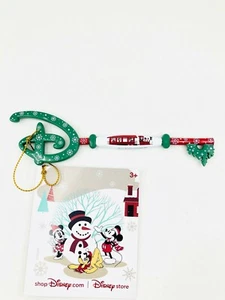 Disney Store Limited Edition Mickey's Holiday Express Christmas Collectible Key - Picture 1 of 1