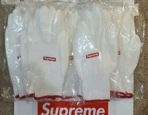 SUPREME FW20 Rubberized Gloves NEW White Box Logo Giveaway