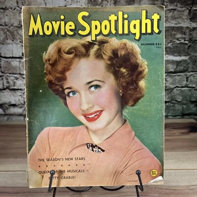 MOVIE SPOTLIGHT MAGAZINE December 1949 Jane Powell Cover Foto 1 de 4
