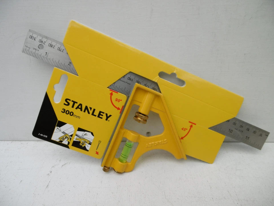 STANLEY 300MM 12" COMBINACIÓN DE FUNDICIÓN A PRESIÓN CUADRADO 246028 2 46 028 - Imagen 1 de 1