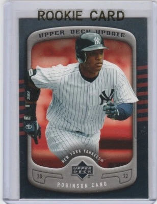 ROBINSON CANO ROOKIE CARD Upper Deck Update Prospect RC New York Yankees M's Met - Image 1 of 2