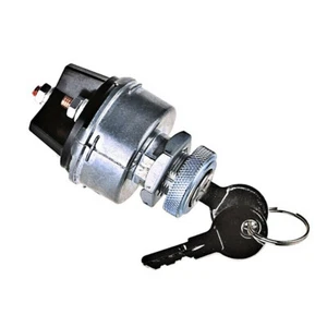 Universal Ignition Starter Switch Barrel With 2 Keys For Car Tractor Traile - Imagen 1 de 7