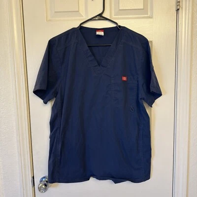 Dickies мужской скраб верхний темно-синий размер маленький - Изображение 1 из 4