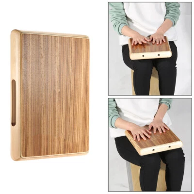 Compact Travel Cajon Flat Hand Drum Persussion Instrument 31.5*24.5*4.5cm R3Q9 Foto 1 de 4