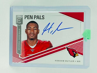 2019 Panini Donruss Elite Hakeem Butler Pen Pals #PP-HB - Image 1 of 2