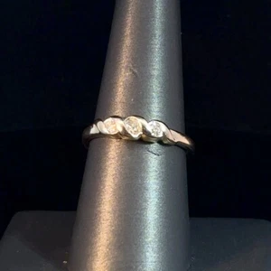 Lady's Diamond Stackable Band Approx. .15 C.T.W. 14K Yellow Gold 2.1 (EL1107715) - Picture 1 of 4