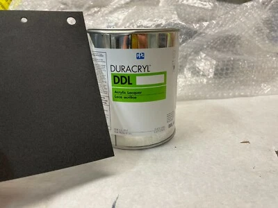 Mopar Black Suede Dash Lacquer PPG Duracryl Dodge Plymouth paint Challenger GTX - Image 1 of 2