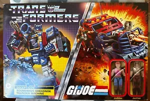 Hasbro Transformers x G.I. Joe Soundwave, Zartan And Zarana Action - Brand New - Picture 1 of 2