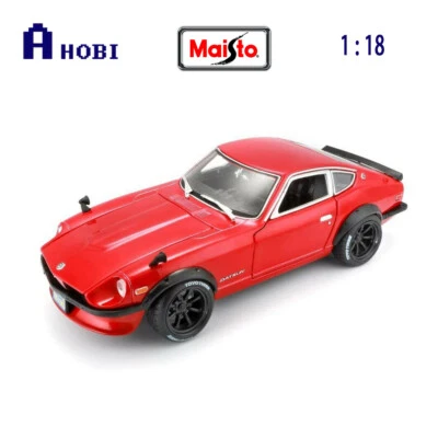 Maisto 1:18 Scale 1971 Datsun 240Z Red Diecast Model Car - Image 1 of 2