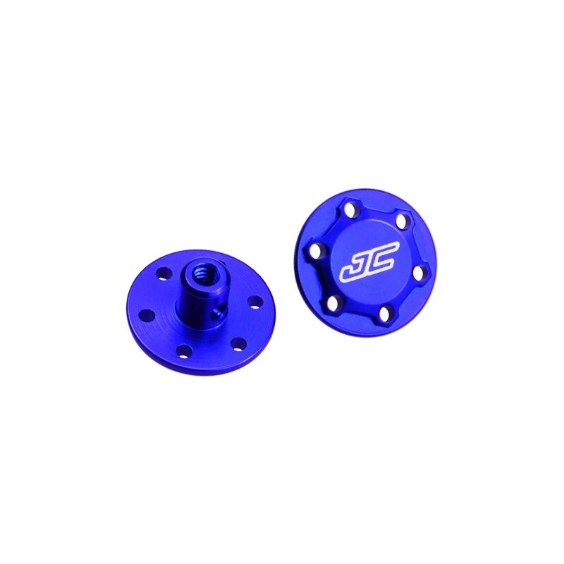 Team Associated RC10 Finnisher Blue Aluminum Wing Buttons JCO2311-1 - Image 1 of 1