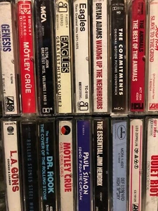Classic Rock, Heavy Metal, 60's Cassettes - $2.75 Each - You Pick - Picture 1 of 232