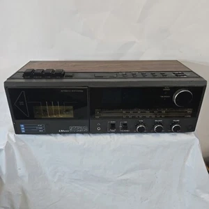 Radio reloj reproductor de casete estéreo Sears Roebuck LXI 667.24288290 de colección - Imagen 1 de 23