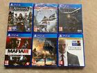 Six PS4 Games (Hitman, The Callisto Protocol, Mafia 3, Assassin's Creed x3)