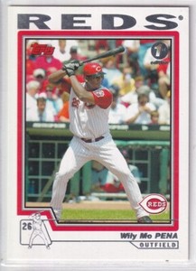 2004 Topps 1st Edition Baseball Cincinnati Reds Team Set