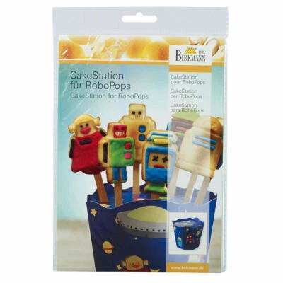 Birkmann CakeStations für RoboPops Kuchenhalter Kuchen Lolli Backzubehör Ø 17 cm - Bild 1 von 2