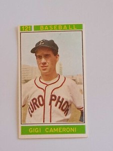 1967/68 Champions of Dello Sport sandwiches - Gigi Cameroni # 121