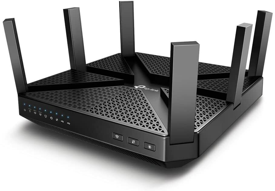 TP-LINK Archer AC4000 MU-MIMO Tri-Band 4 Port WiFi Router AC4000 . Available Now for $69.59
