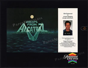 ESCAPE FROM ALCATRAZ__Original 1979 Trade AD promo / poster__CLINT EASTWOOD - Picture 1 of 1