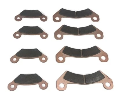 (2) Front Rear Brake Pads for Gas Diesel John Deere Gator XUV AM141182 AM140607 - Image 1 of 3