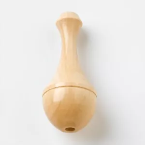 100 X Acorn Cord Pulls Wooden Vase Shaped Weight Used For Light Switches Onest - Picture 1 of 1