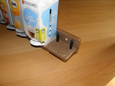 Kapselspender, Kapselhalter, Wandhalter aus Corian für 40 Stck.Tassimo Kapseln - Bild 1 von 4