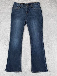 Old Navy Jeans Women 6 S Blue Denim The Flirt Bootcut Cotton Blend Low 30x29 - Picture 1 of 18