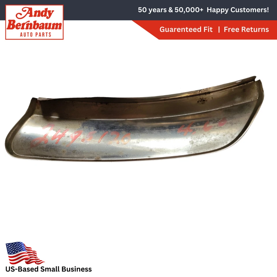 1963-1964 Dodge Dart Accessory Rear Wheel Opening Stone Deflector 2495120 NOS - Image 1 of 4