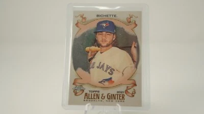 2021 Topps Chrome Allen & Ginter #61 Bo Bichette - Image 1 of 2